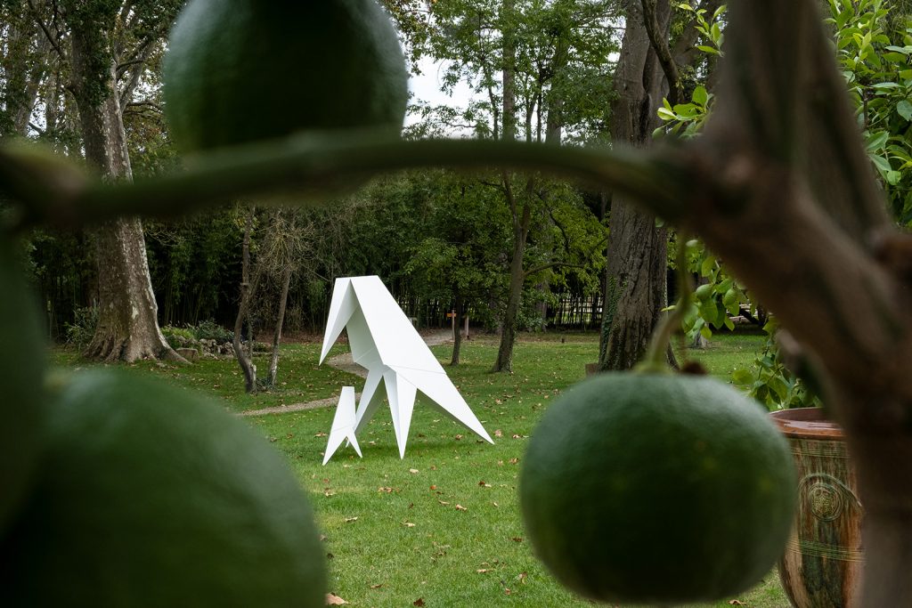 Le Corbeau blanc, série origami