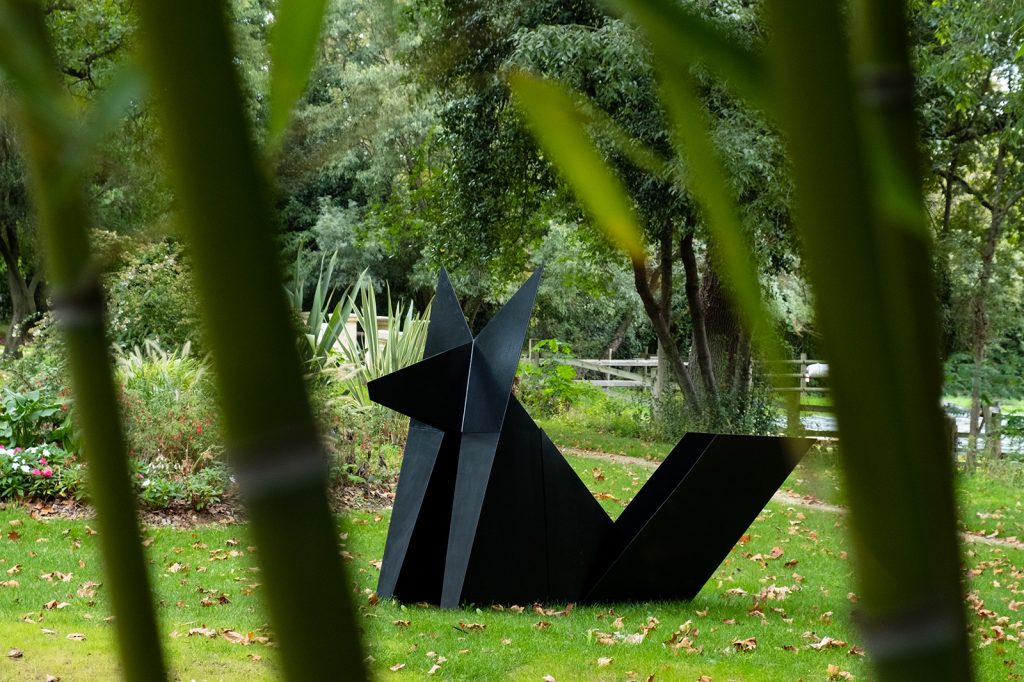 Le renard noir, série Origami